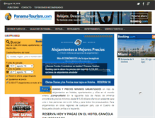 Tablet Screenshot of panama-tourism.com